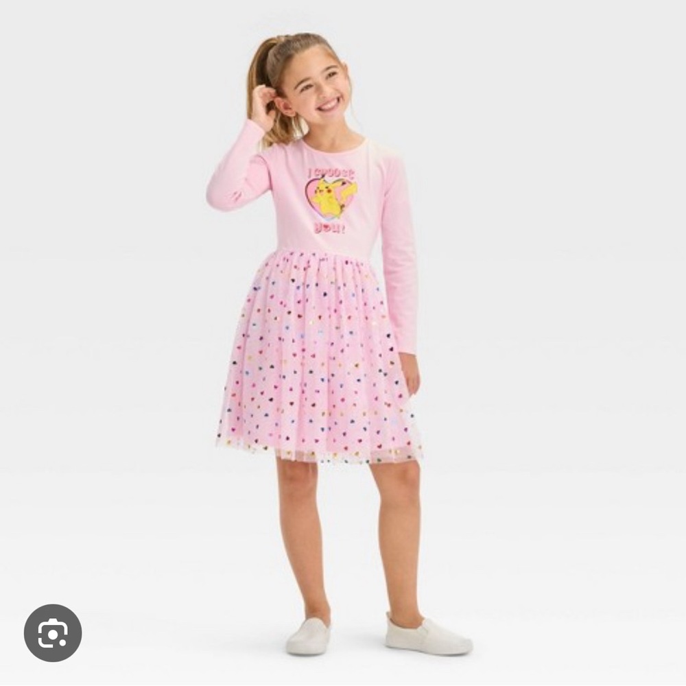 NWT Girls Pokemon dress
